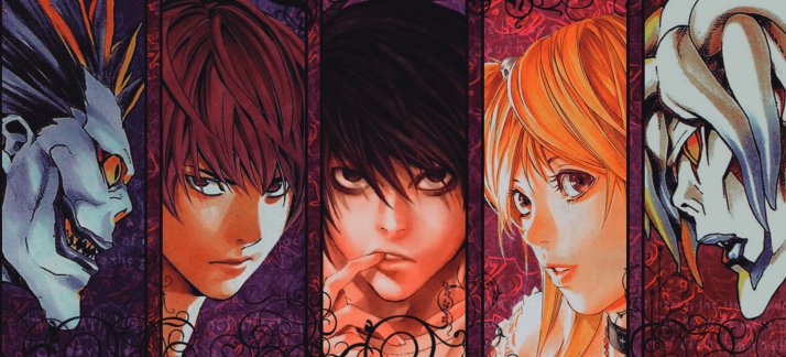 Plantilla para tazas: Death Note - Animes y Dibujos Animados