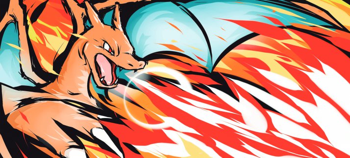 Plantilla para tazas: Pokémon, Charizard - Animes y Dibujos Animados