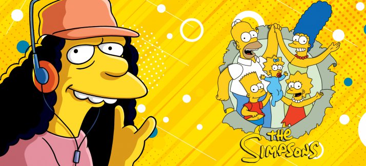 Plantilla para tazas: Simpsons, Otto Mann - Animes y Dibujos Animados