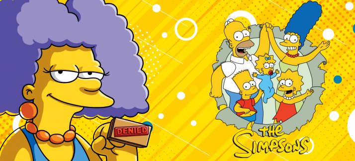Plantilla para tazas: Simpsons, Selma Bouvier - Animes y Dibujos Animados