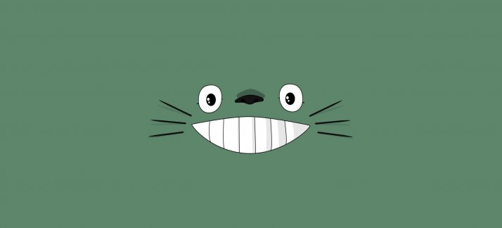 Plantilla para tazas: Totoro - Animes y Dibujos Animados