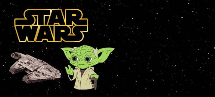 Plantilla para tazas: Star Wars, Yoda - Peliculas y Series