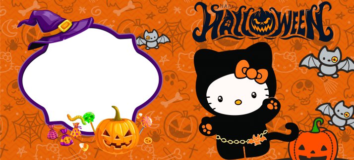 Plantilla para tazas: Halloween, murciélagos - Halloween