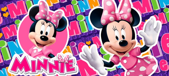 Plantilla para tazas: Minnie - Animes y Dibujos Animados