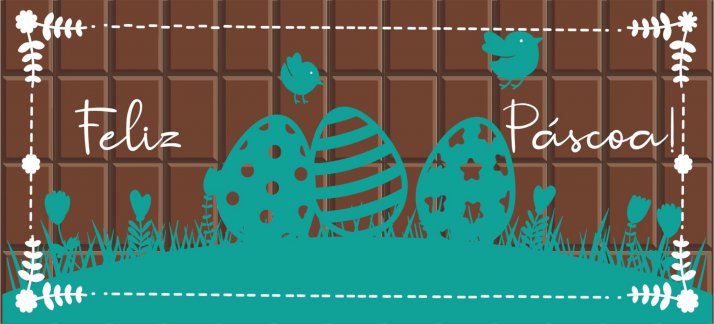Plantilla para tazas: Felices Pascuas - taza de chocolate - Pascua