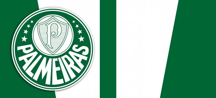 Plantilla para tazas: Palmeiras - bandera - Deportes