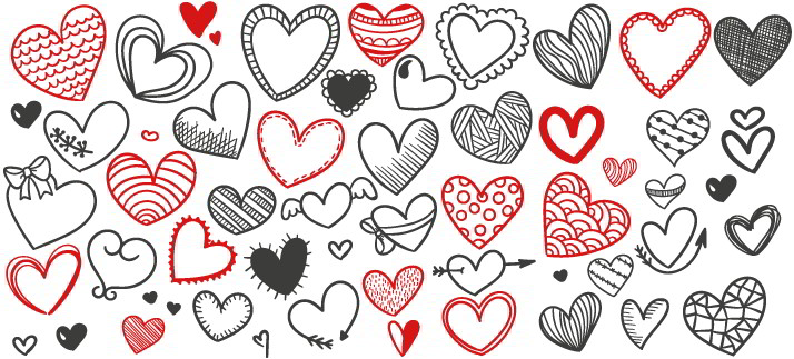 Plantilla para tazas: Corazón, love, amor - Amor