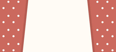 Fondo de cortina con lunares