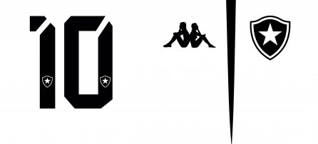 Bota fogo, fútbol, ​​camisa 10