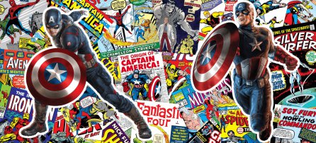 Capitán América, superhéroe