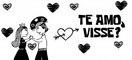 Día de San Valentín - Te amo, mira