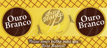Pascua - Ouro branco, novios, amor, chocolate