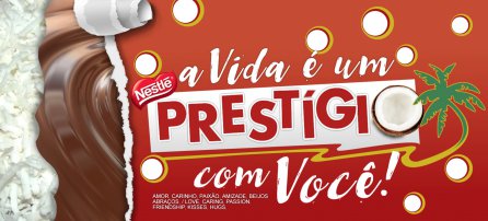 Pascua - Prestígio, chocolate, amor, novios