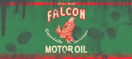 Lata de aceite, Falcon - aceite para motor extra