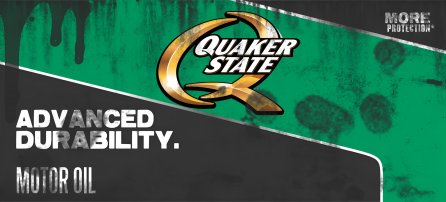 Lata de aceite, Quaker State - aceite para motor