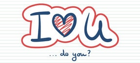 Plantilla similar: I love you... do you?