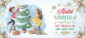 Plantilla similar: Navidad perfecta es la que compartimos con los que amamos