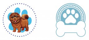 Plantilla similar: Perro, mascota, chow chow