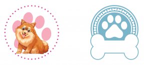 Plantilla similar: Perro, mascota, Pomerania