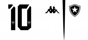 Plantilla similar: Bota fogo, fútbol, ​​camisa 10