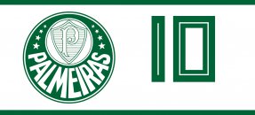 Plantilla similar: Palmeiras, fútbol, ​​camisa 10 b