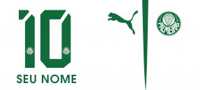 Plantilla similar: Palmeiras, fútbol, ​​camisa 10