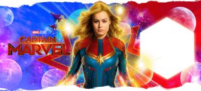 Plantilla similar: Capitán Marvel, con foto Plantilla similar: Capitán Marvel, con foto
