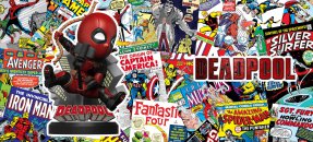 Plantilla similar: Deadpool miniatura, superhéroe