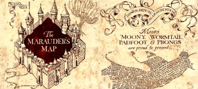 Plantilla similar: Harry Potter, mapa del merodeador, Hogwarts
