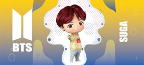 Plantilla similar: BTS, Suga