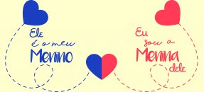 Plantilla similar: Día de San Valentín - Mi hijo y mi niña