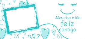 Plantilla similar: Día de San Valentín - Mi sonrisa está muy feliz contigo